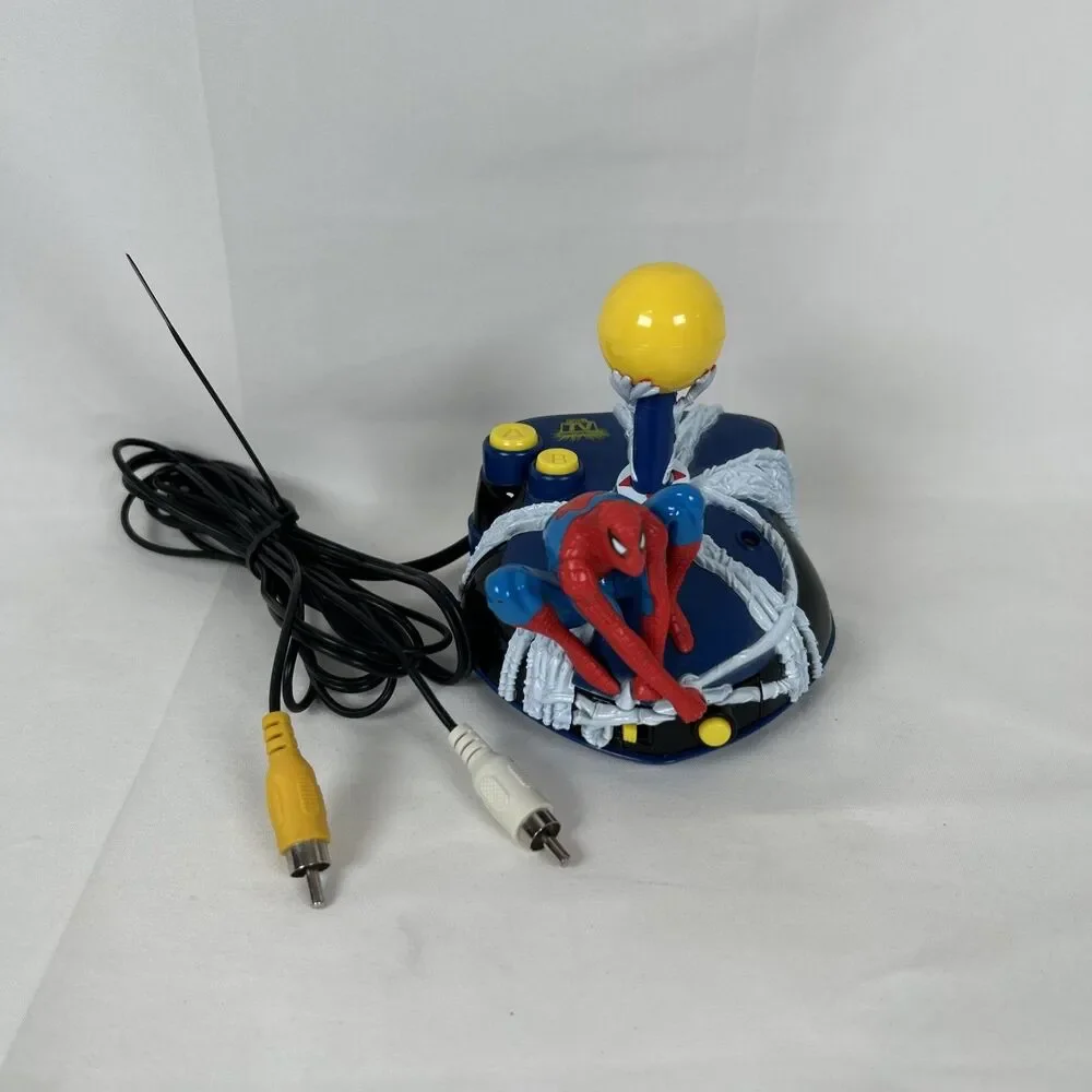 Marvel Spider-Man Plug N Play TV Video Game Jakks Pacific 2007 Tested Working